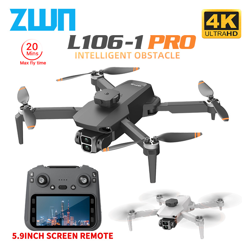 Drone Controller Screen - L106-1PRO GPS Professional Drone With 4K