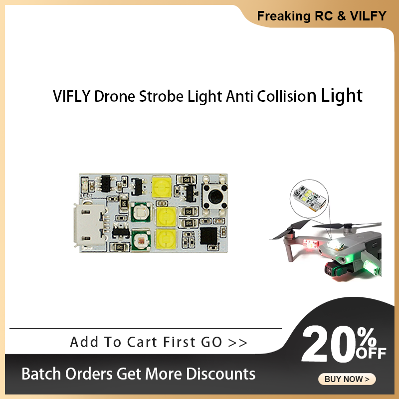 Drone Strobe Light - VIFLY Drone Strobe Light Anti Collision