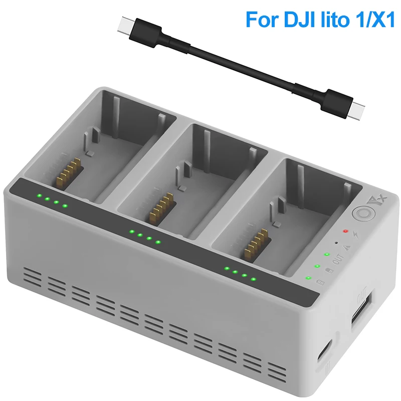 Charger Hub for DJI LITO 1 X1  - Drone Charging Hub review and price