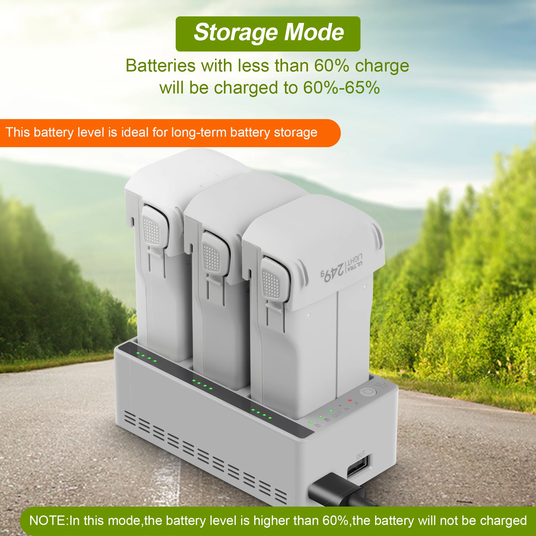 Charger Hub for DJI LITO 1 X1  - Drone Charging Hub review and price
