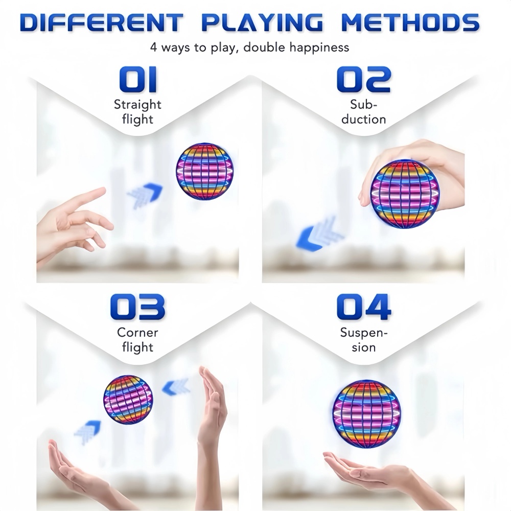 Flying Orb Boomerang Ball LED  - Drone Beacon Light review and price