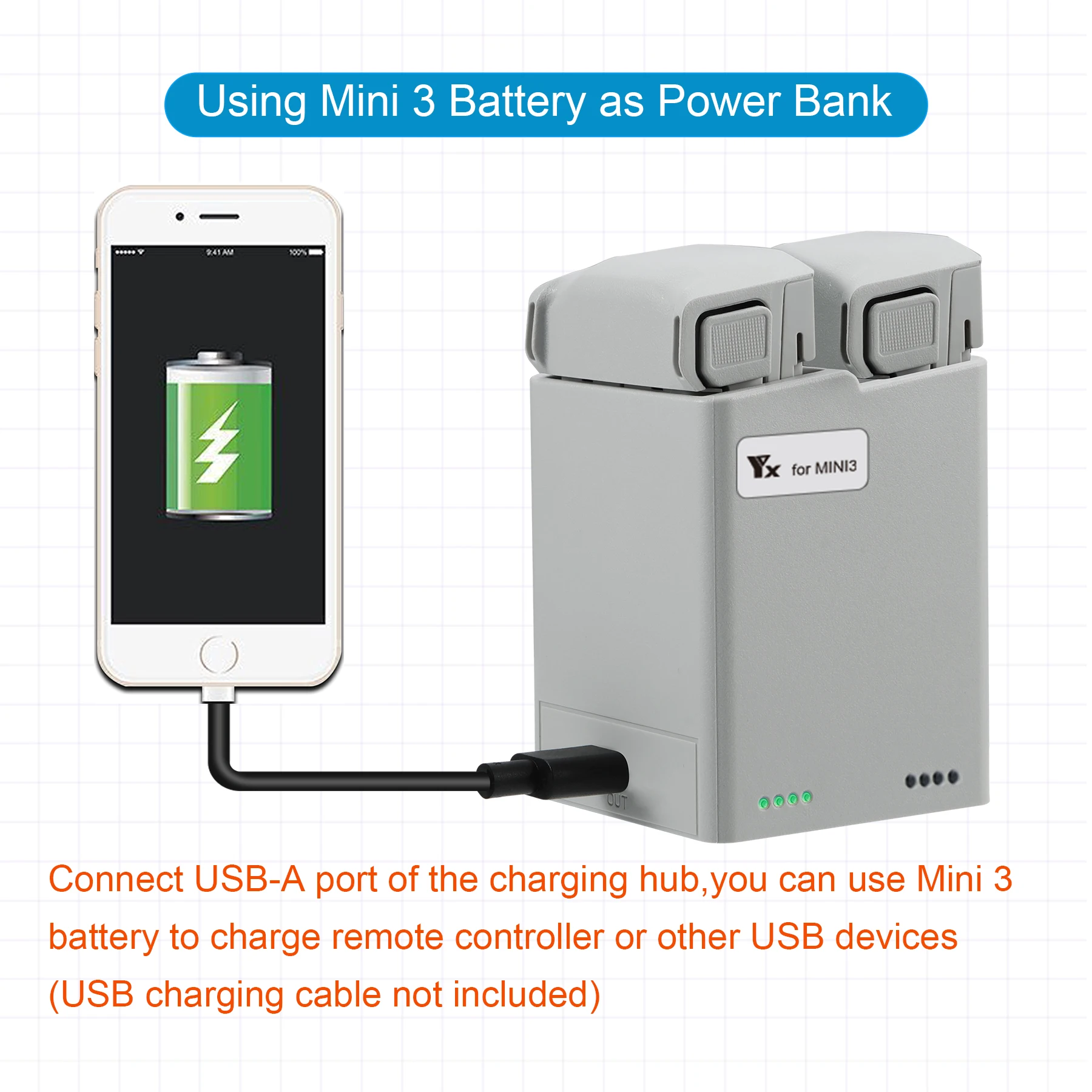 Charger Hub for DJI Mini 4 Pro - Drone Charging Hub review and price