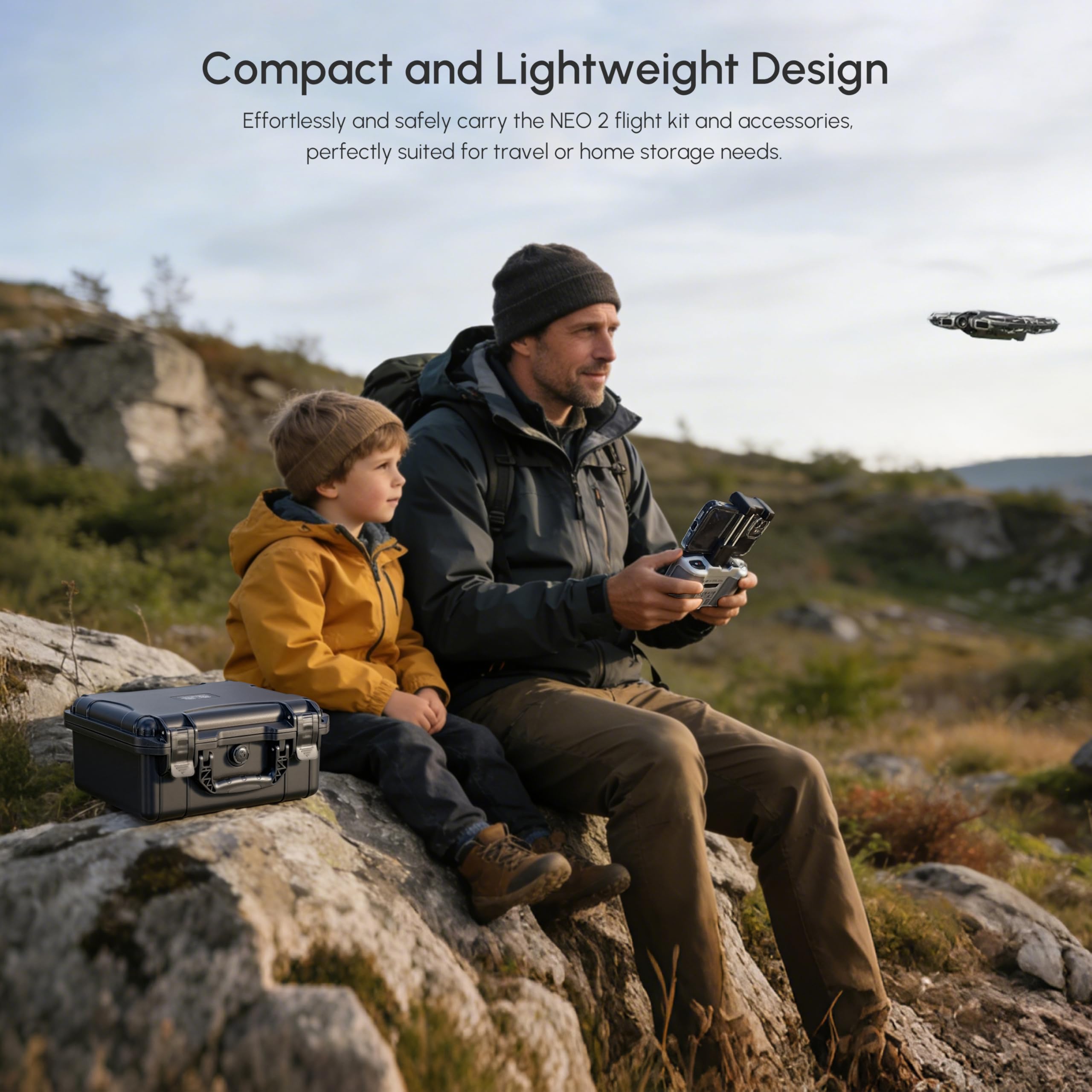 NEO 2 Case,Waterproof Hard Car - Drone Joystick Cover review and price