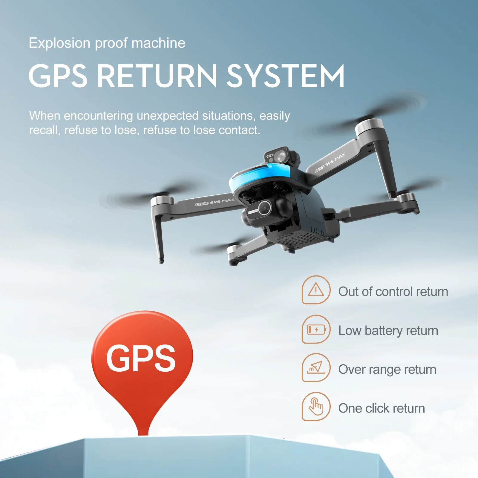 NEW S9S MAX MINI Drone 4K 2-Ax - Drone Controller Screen review and price