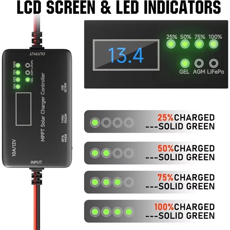 MPPT Solar Charge Controller 1 - Drone Solar Charger review and price