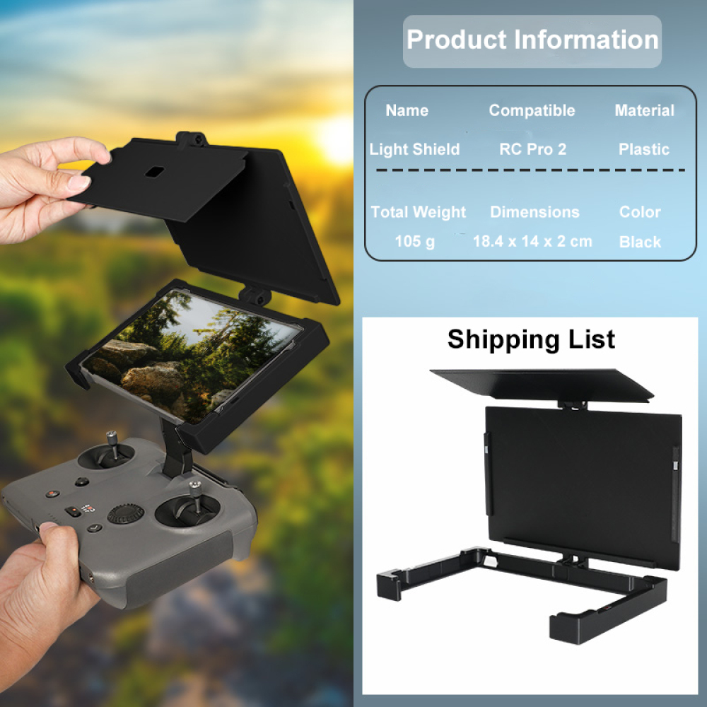 New For RC Pro 2 Sunshade For  - Drone Sun Shade review and price
