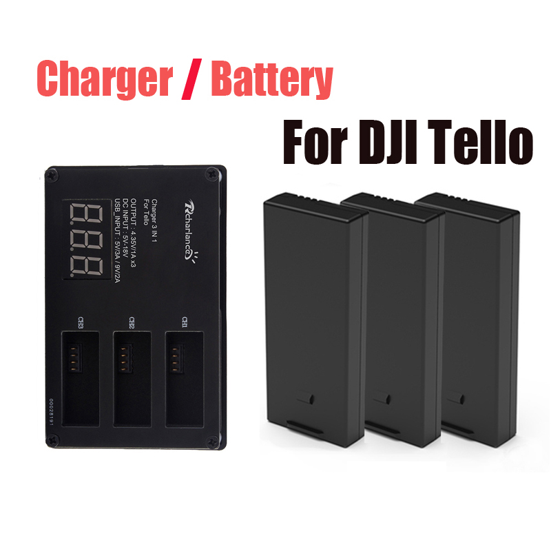 Original DJI Tello battery / D - Drone Power Bank review and price