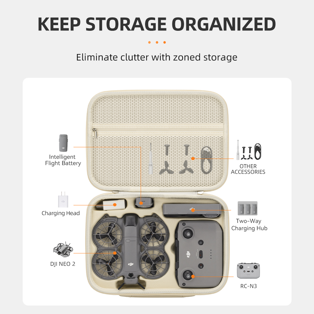 Storage Bag for DJI Neo 2 Fly  - Drone Carrying Case review and price