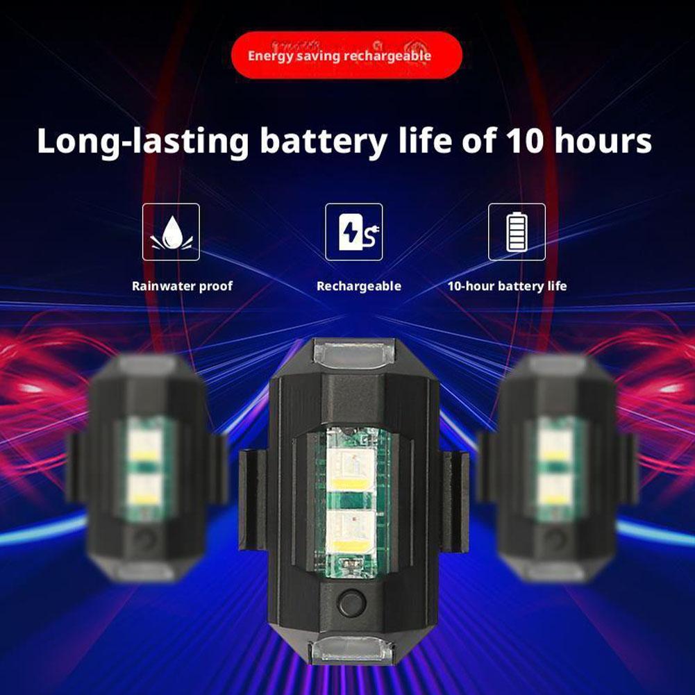 2PCS Mini LED Strobe Lights De - Drone Strobe Light review and price