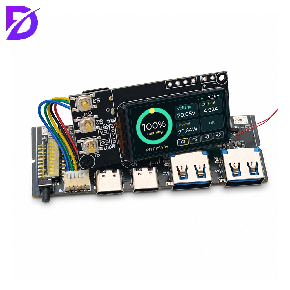 100W PD DIY Power Bank Module  - Drone Solar Charger review and price