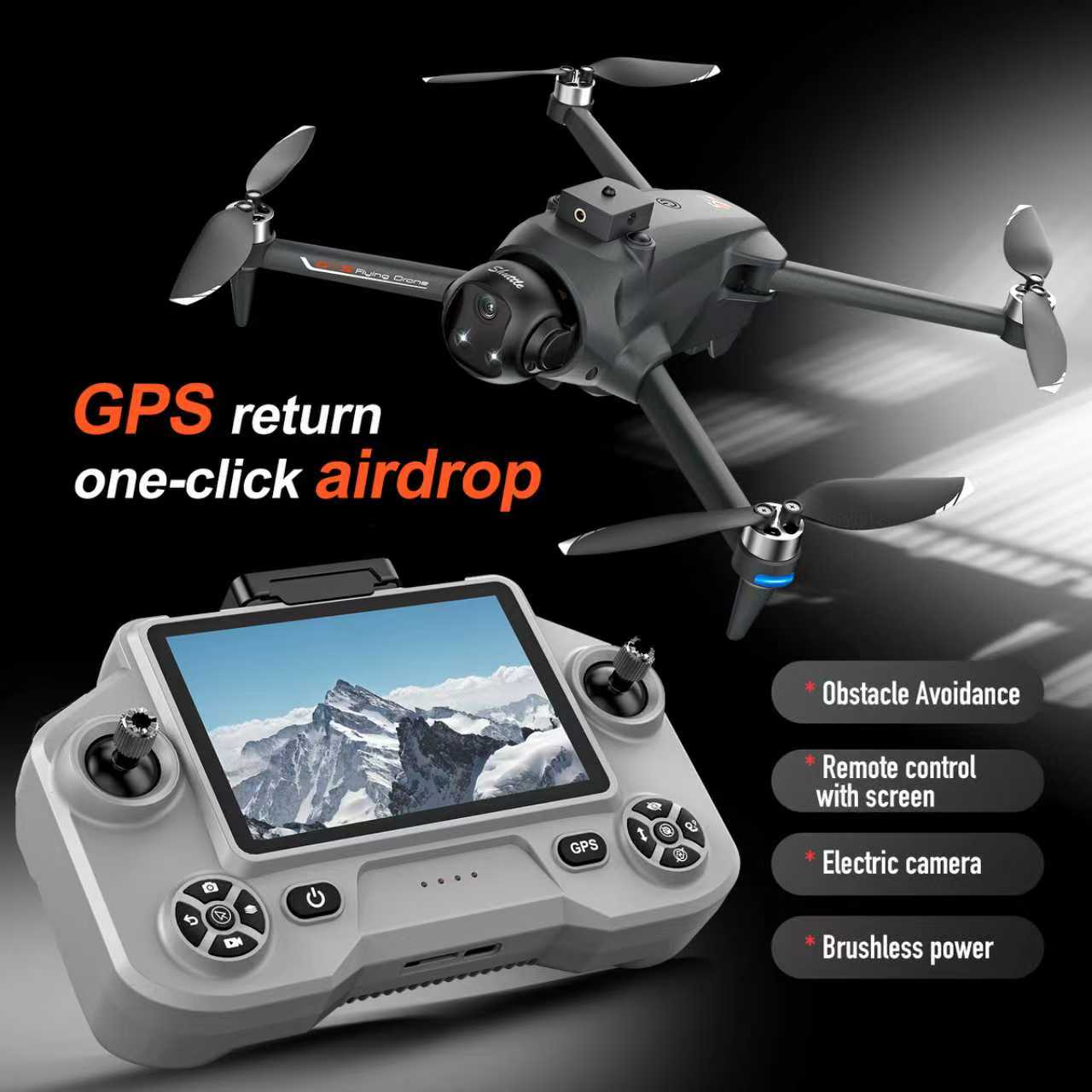 YL059 FPV GPS Quadcopter Drone - Drone Beacon Light review and price